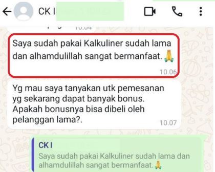 review kalkuliner